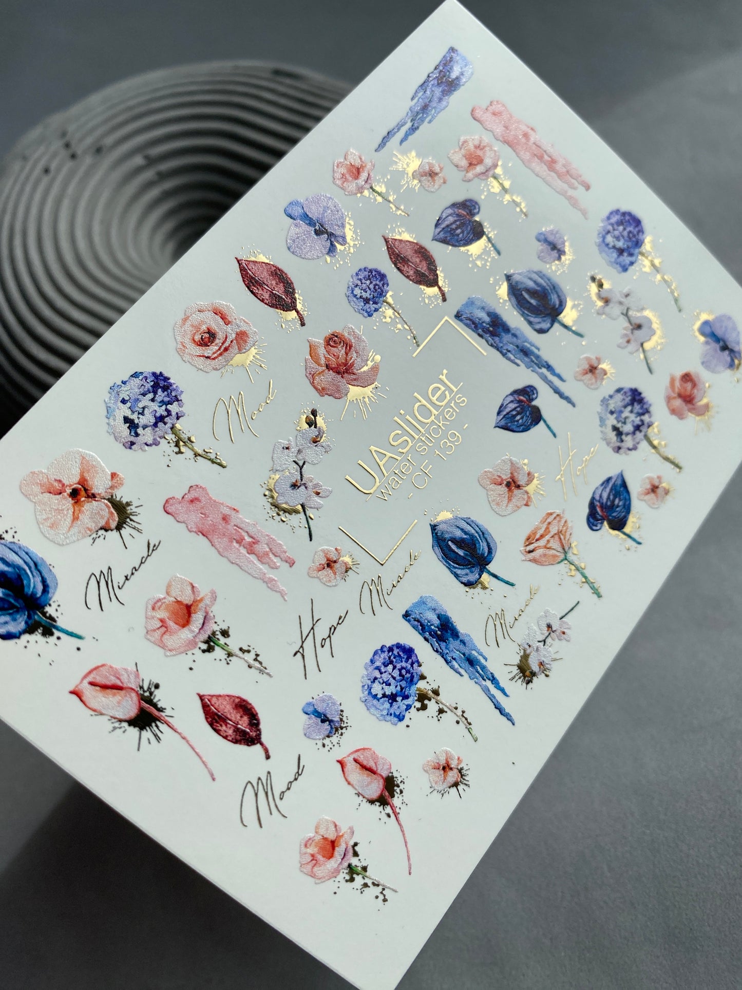 Nail Water Decal CF-139
