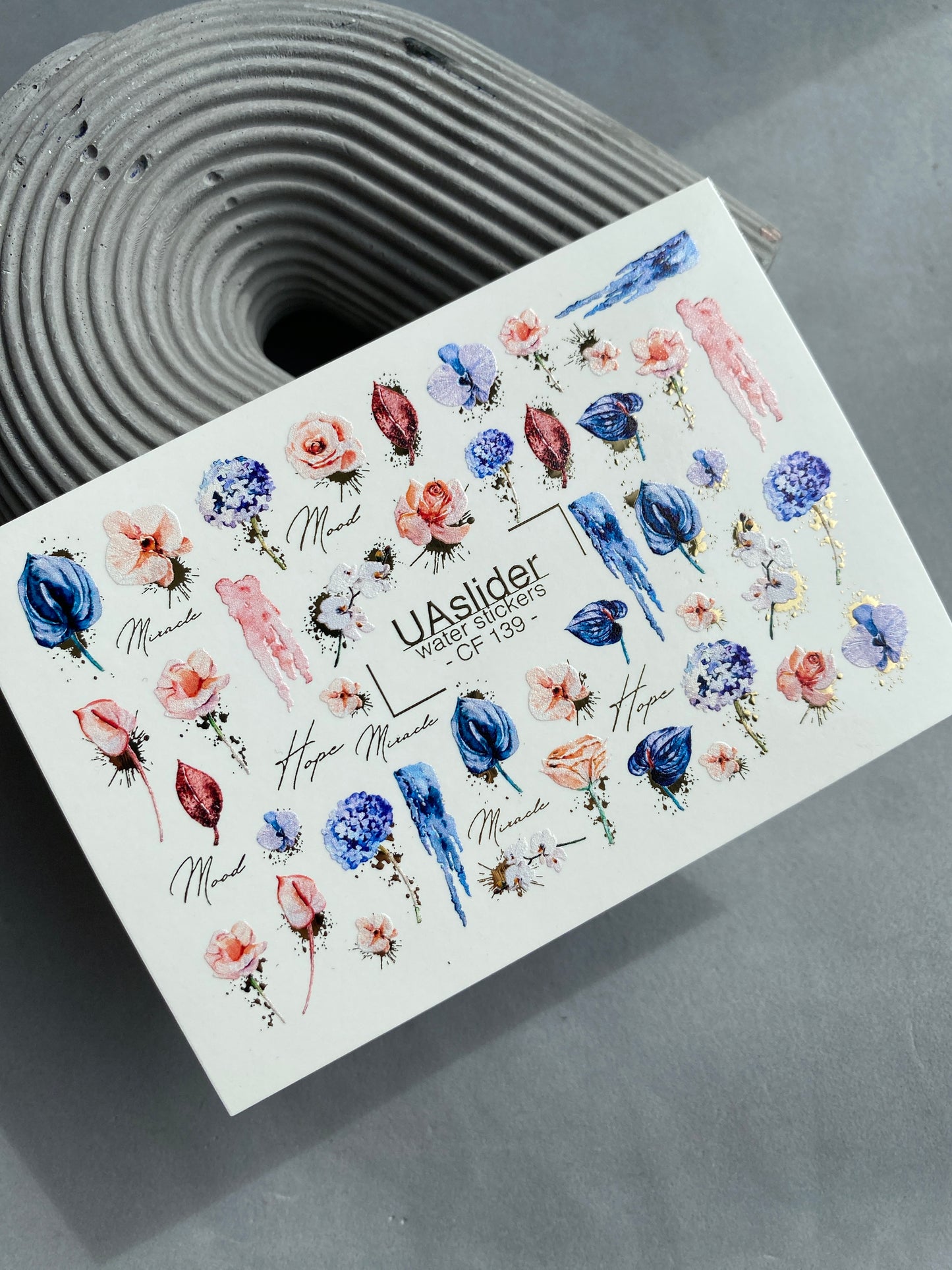 Nail Water Decal CF-139