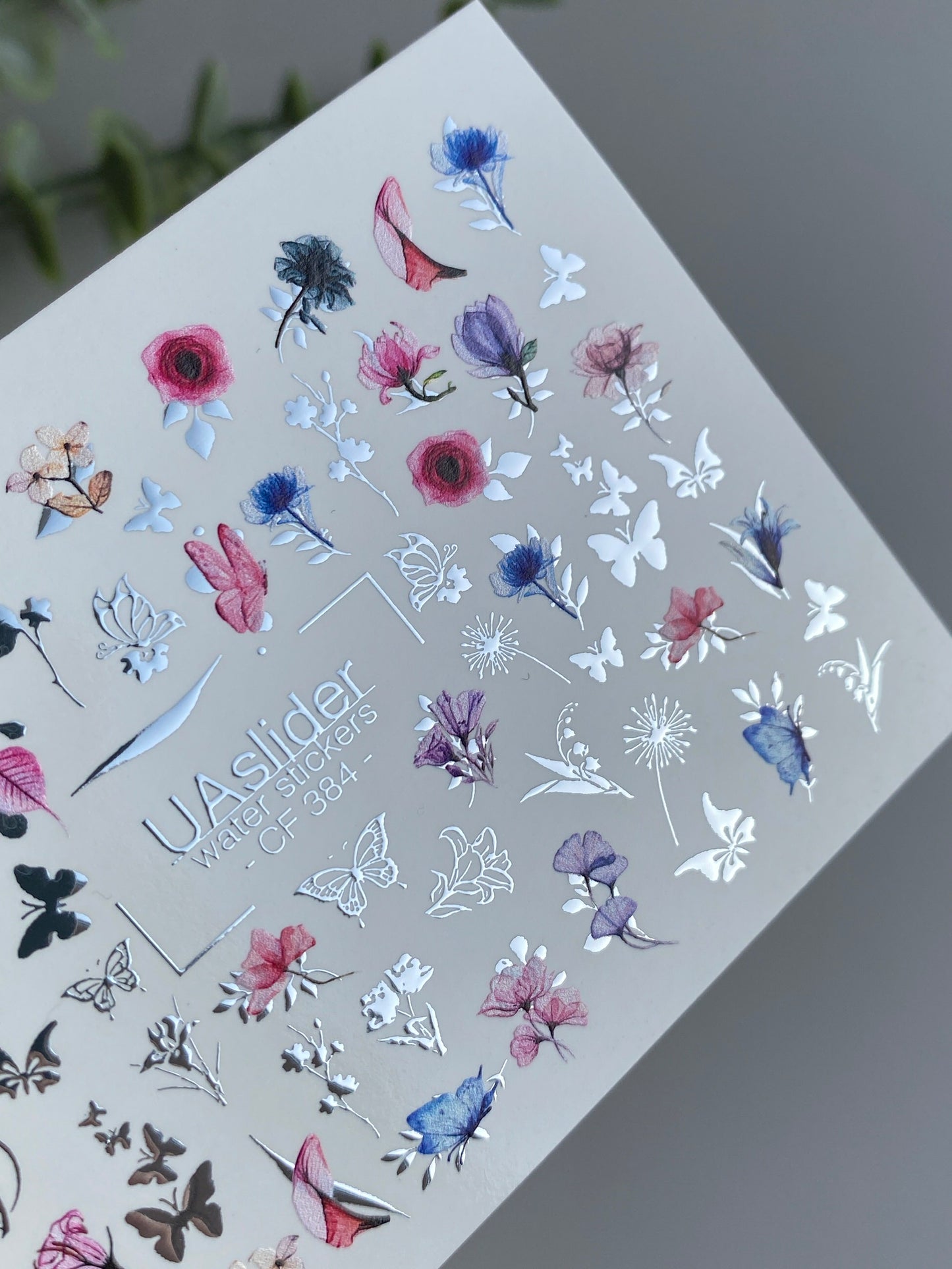 Nail Water Decal CF-384