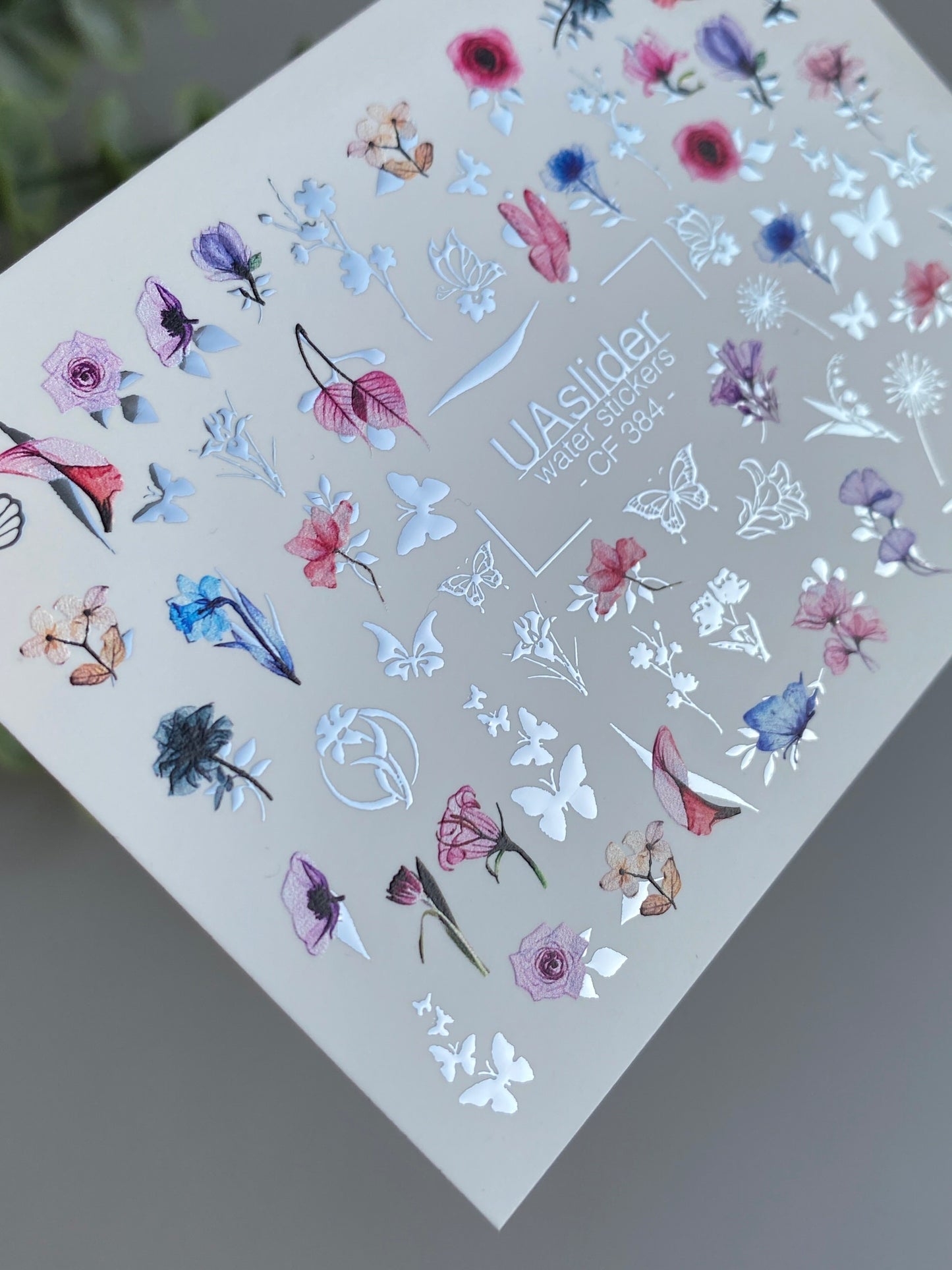 Nail Water Decal CF-384