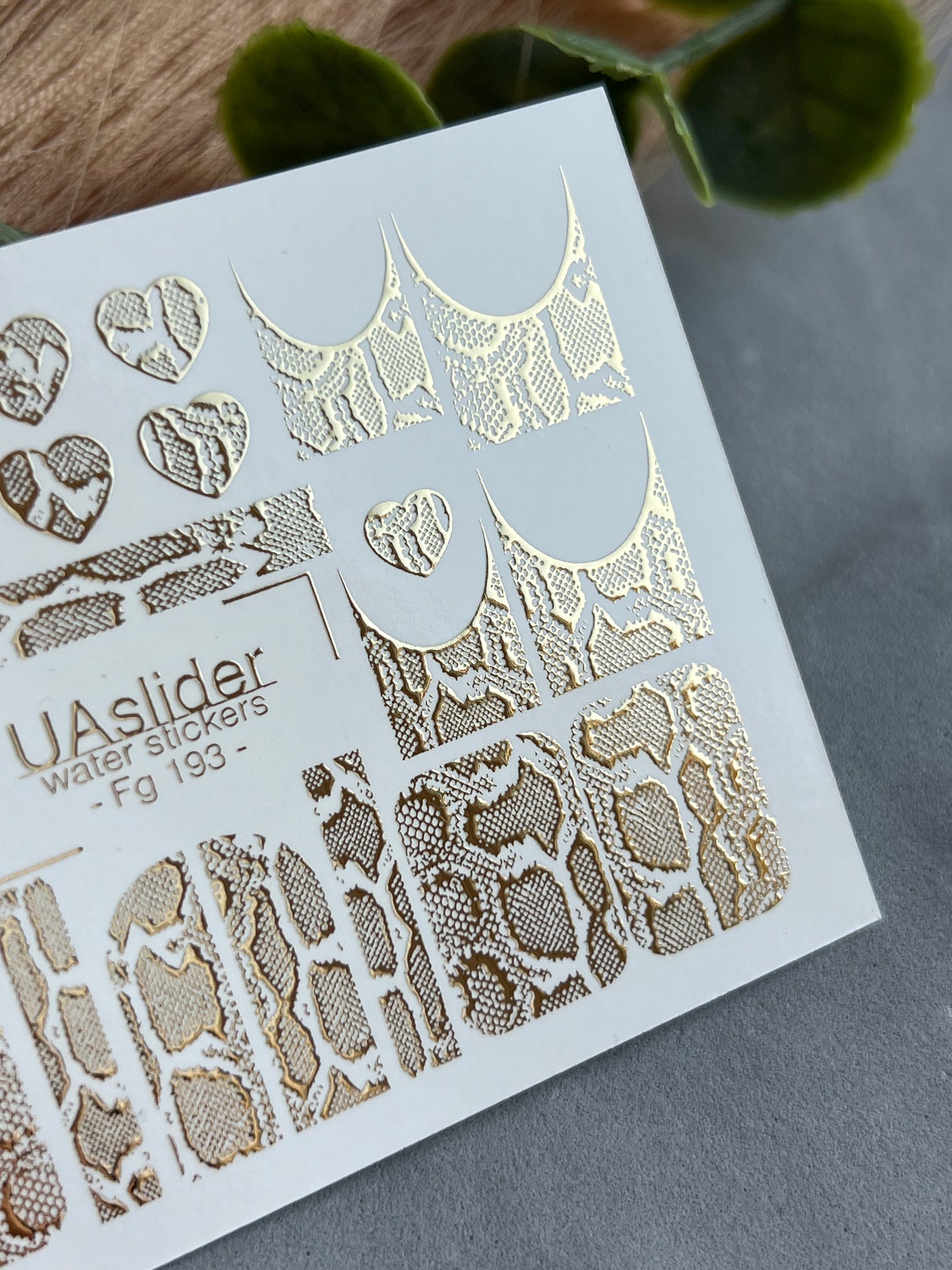 Nail Water Decal Fg-193