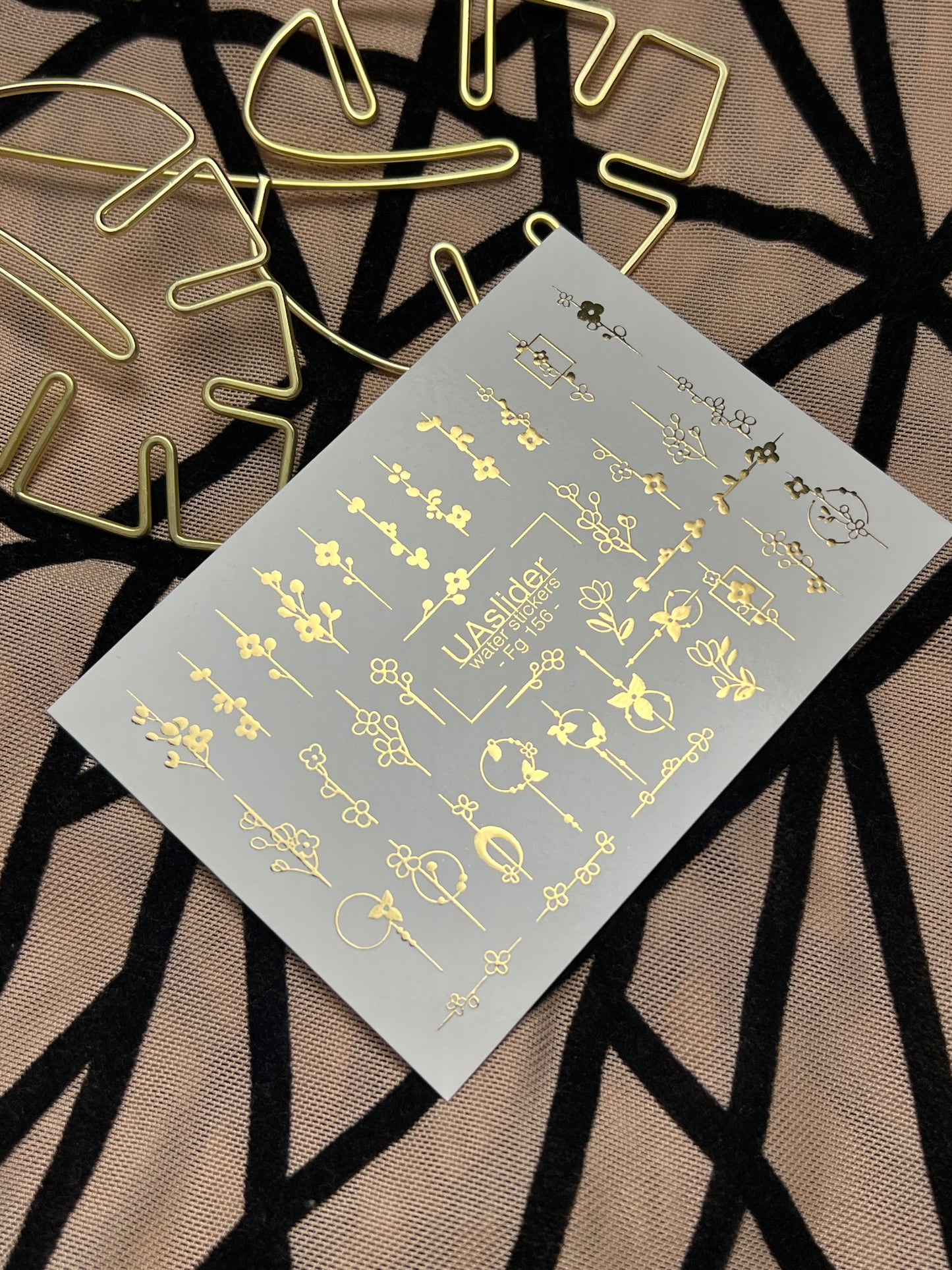 Nail Water Decal Fg-156