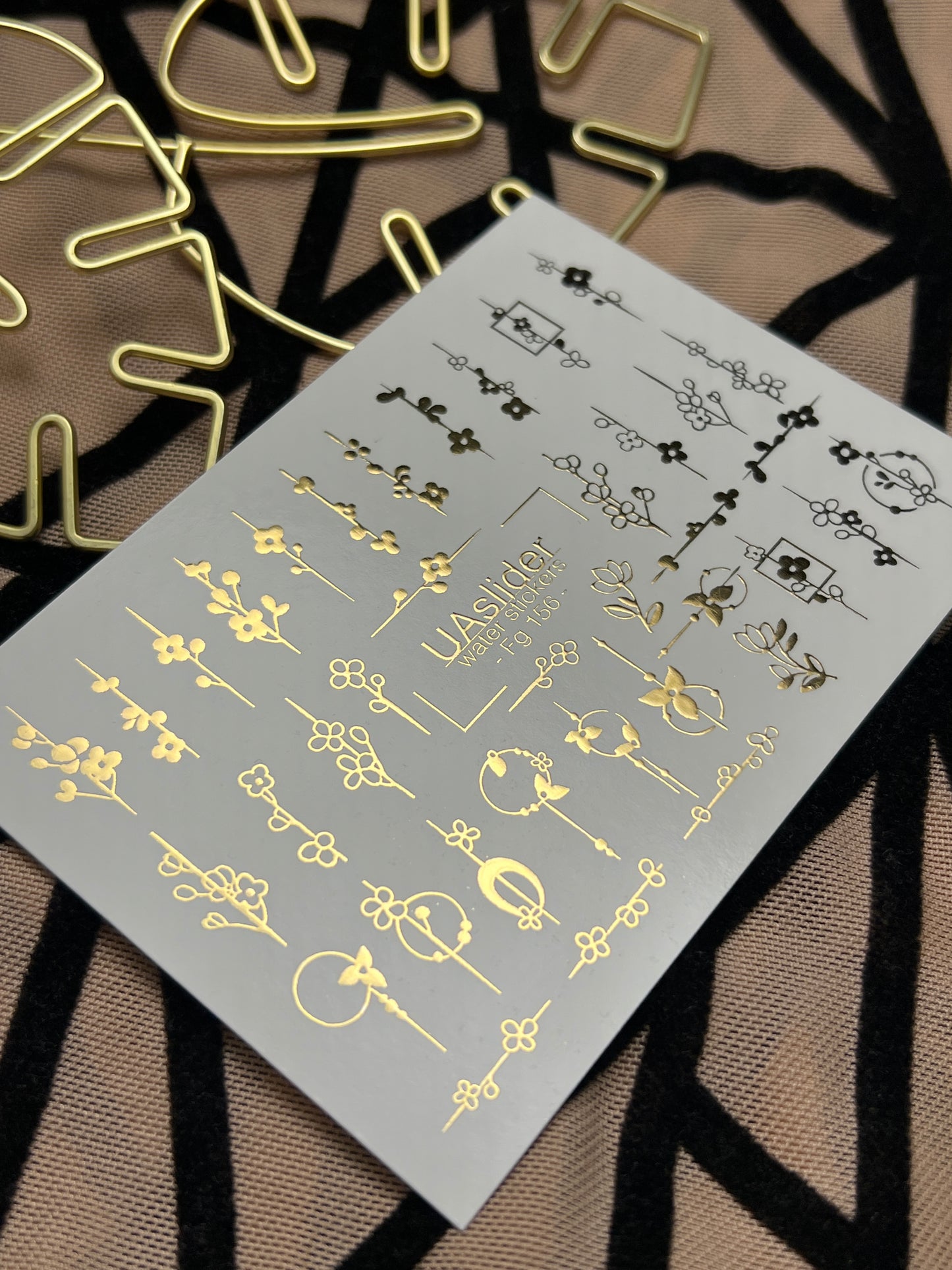 Nail Water Decal Fg-156