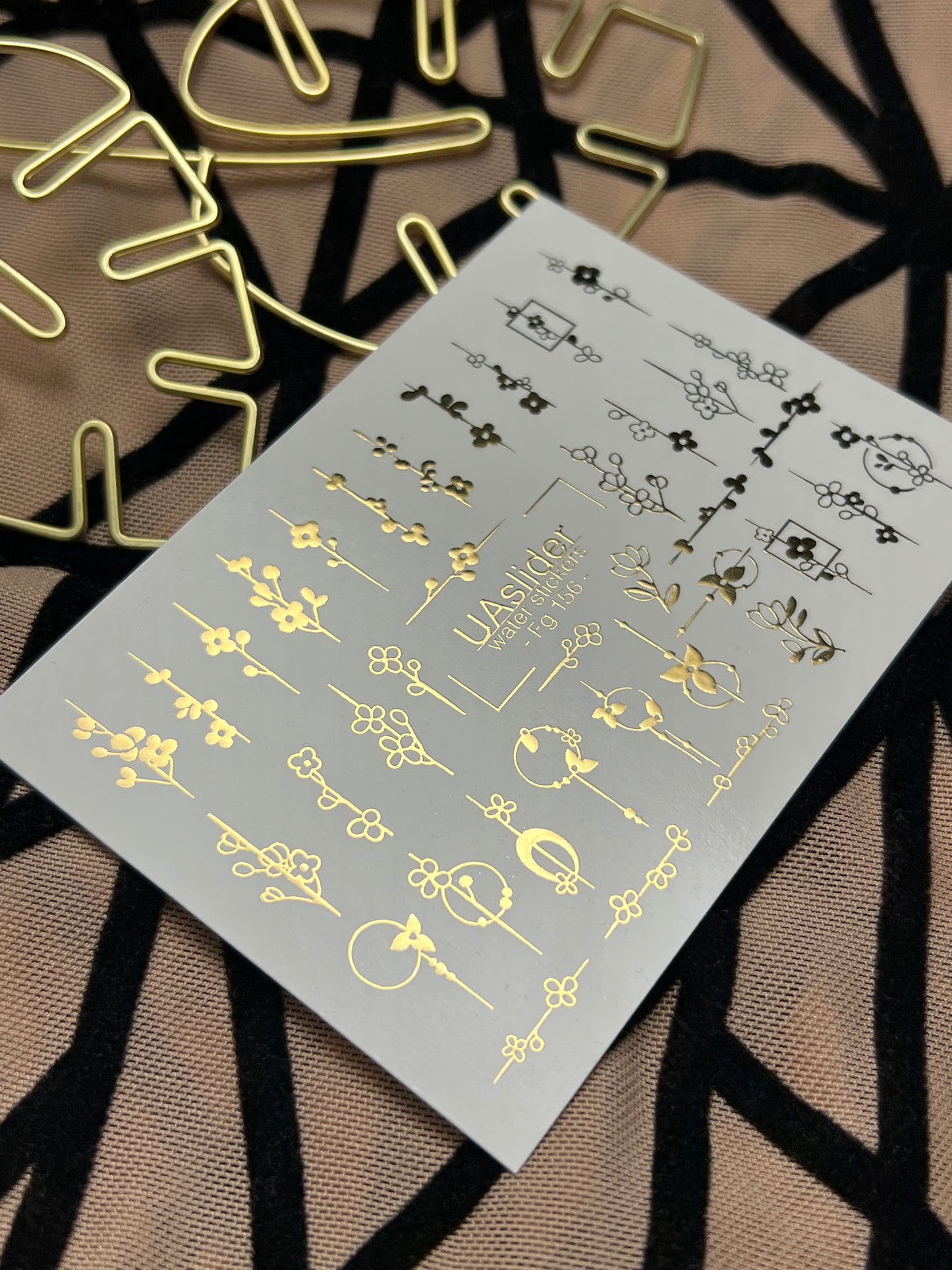 Nail Water Decal Fg-156