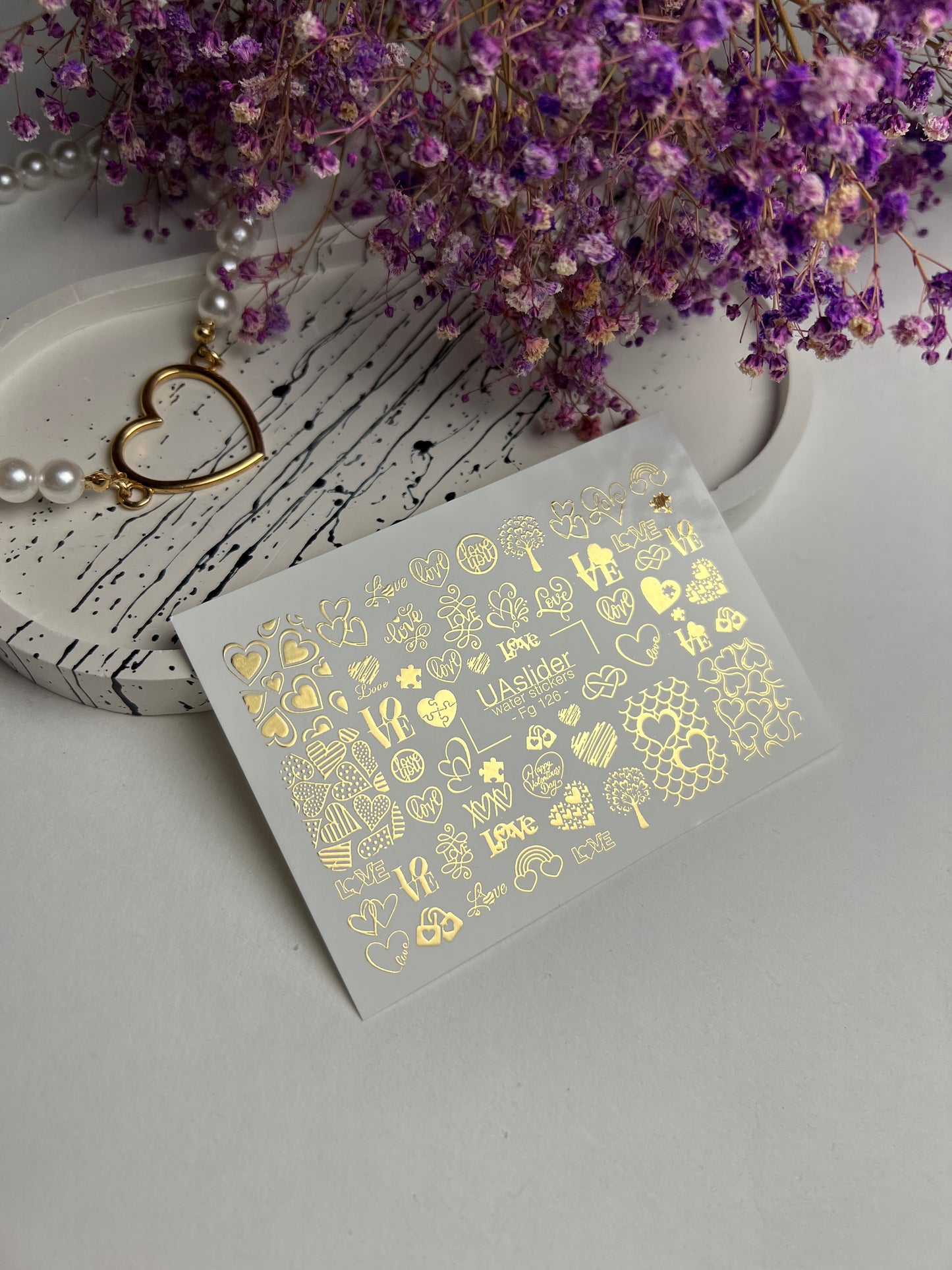 Nail Water Decal Fg-126