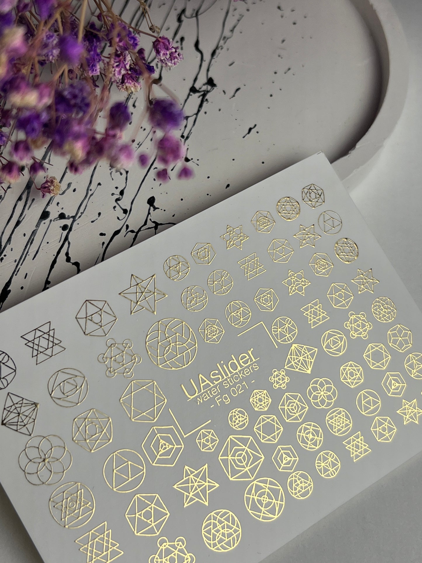 Nail Water Decal Fg-021