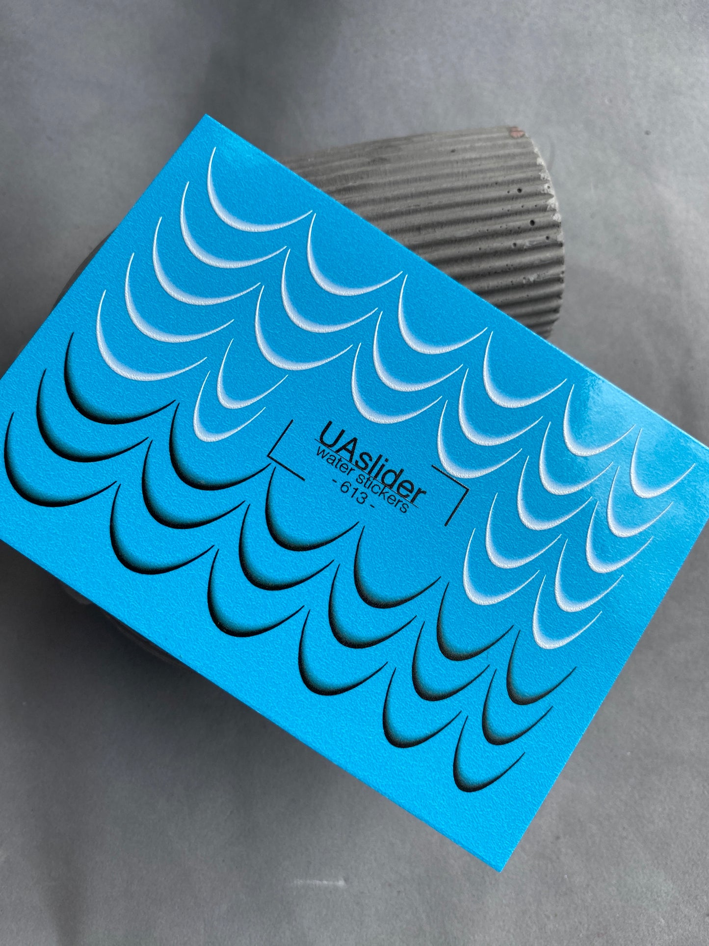 Décalcomanie d'eau pour ongles 613