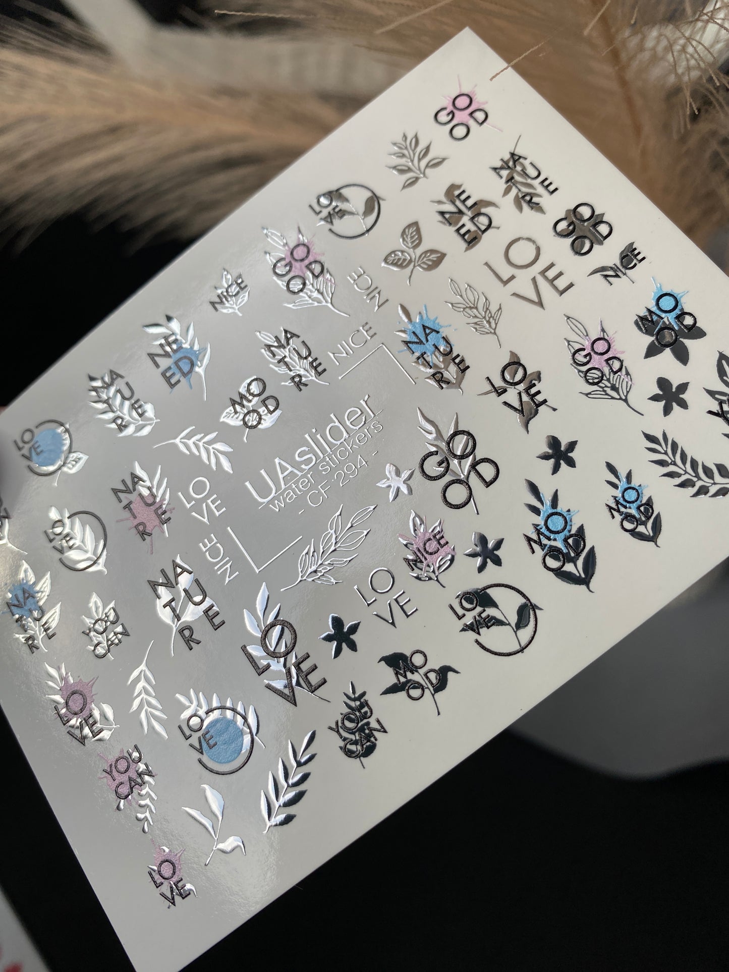 Nail Water Decal CF-294