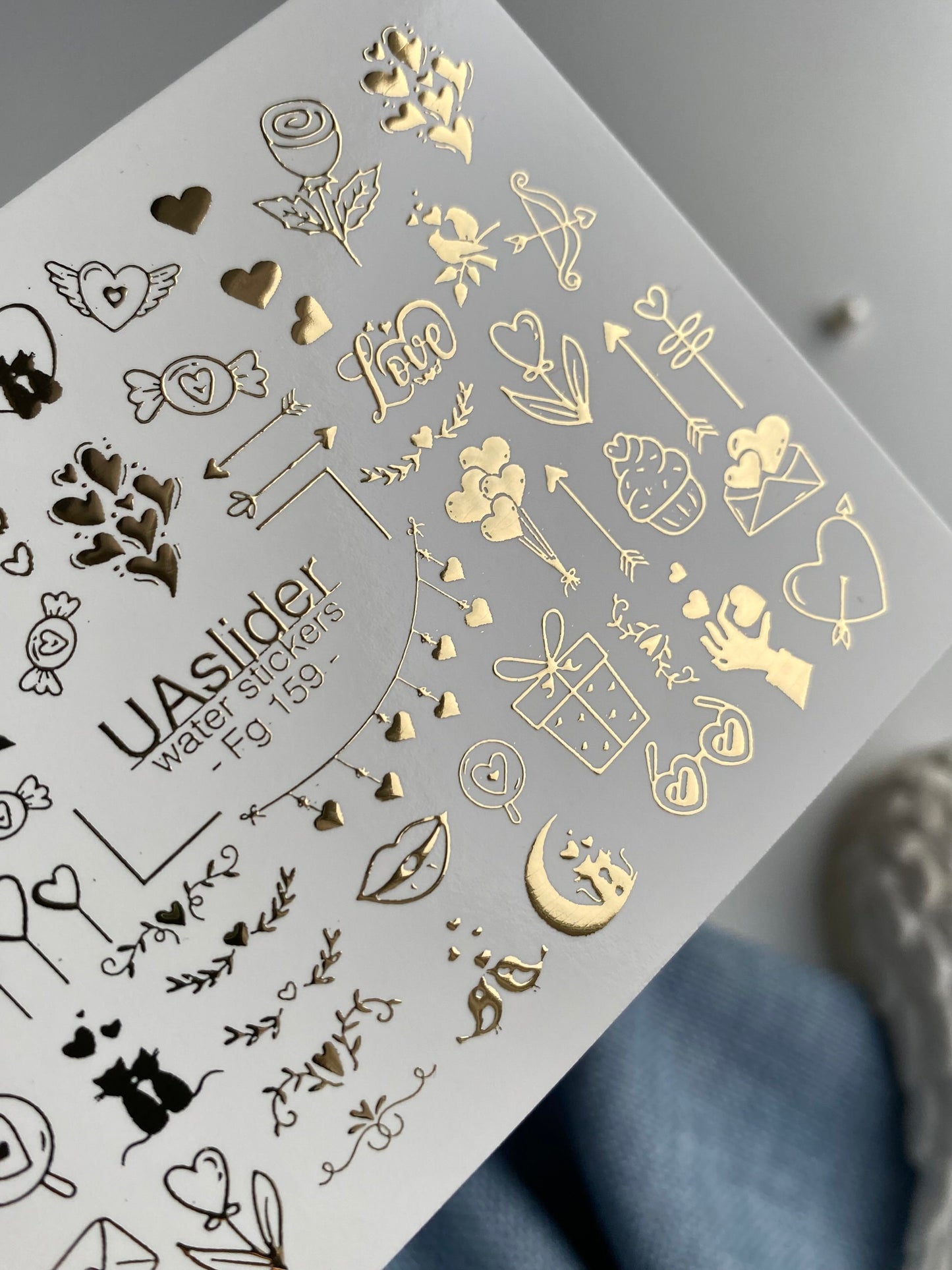 Nail Water Decal Fg-159