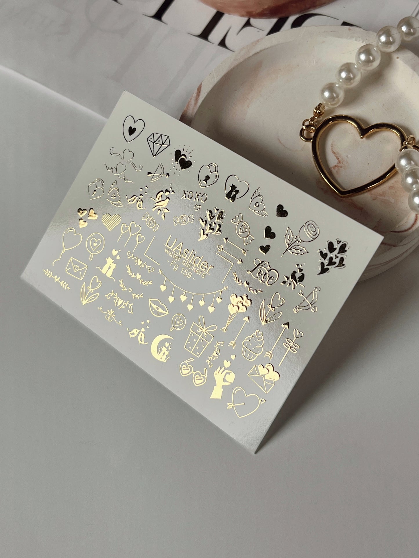 Nail Water Decal Fg-159