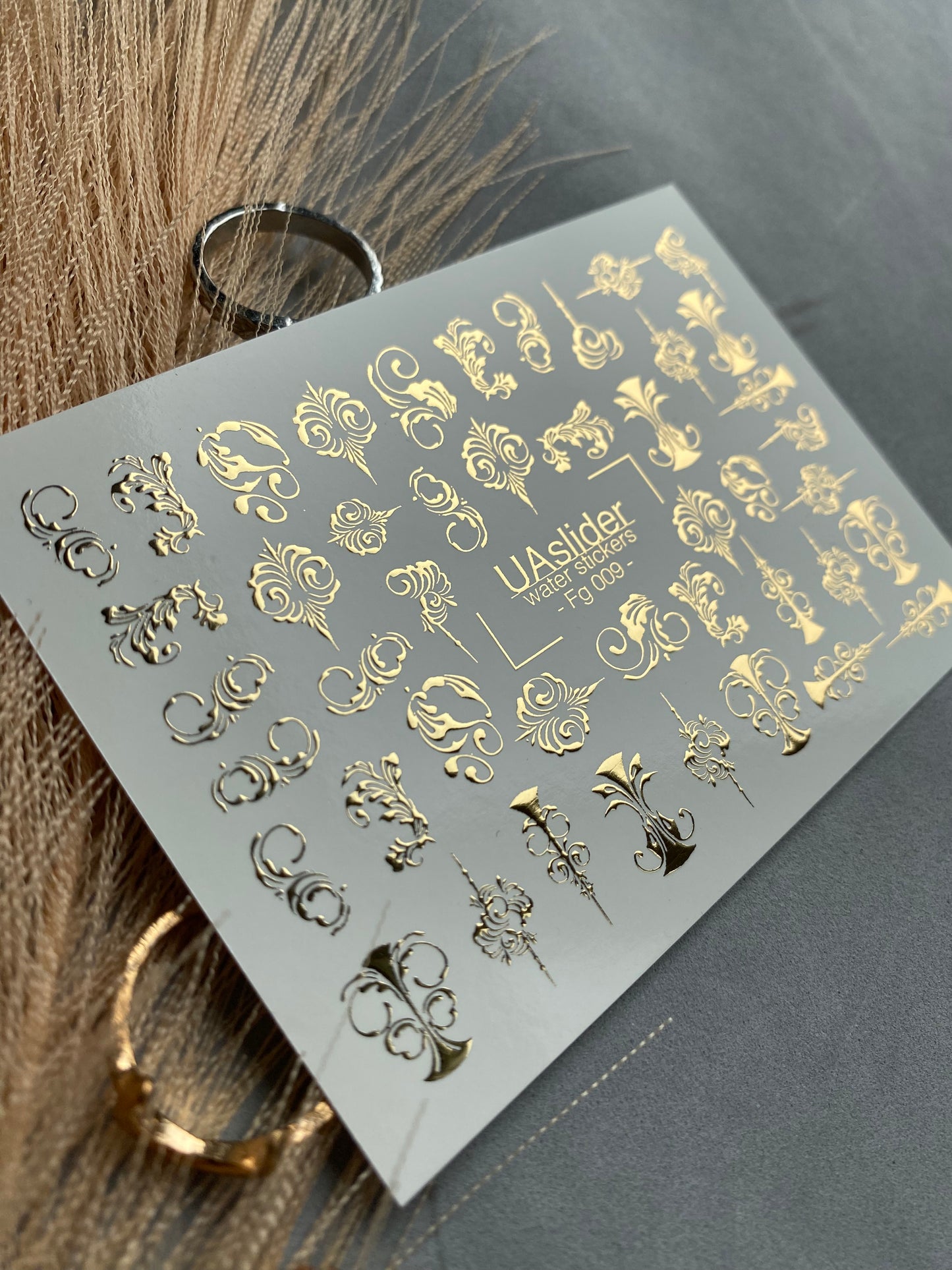 Nail Water Decal Fg-009