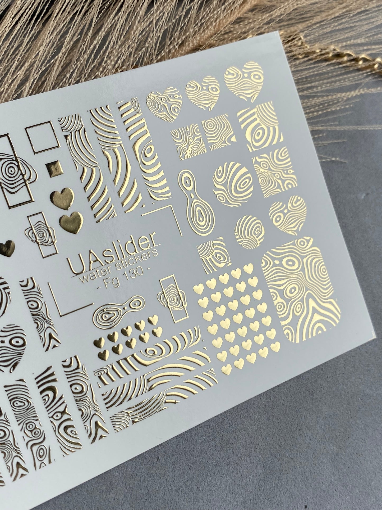 Nail Water Decal Fg-130