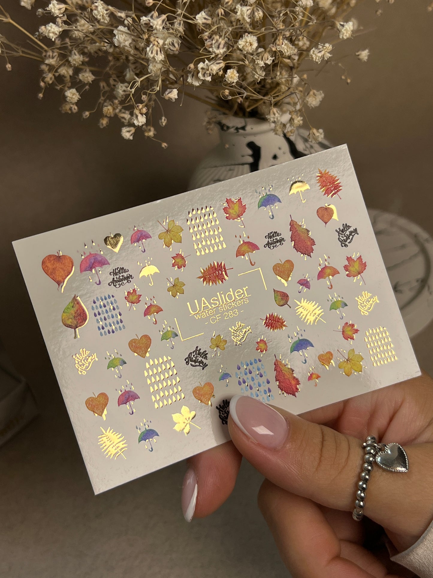 Nail Water Decal CF-283