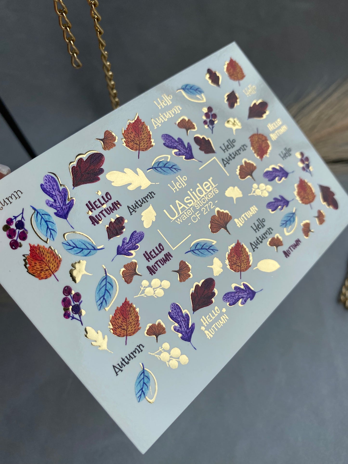 Nail Water Decal CF-272