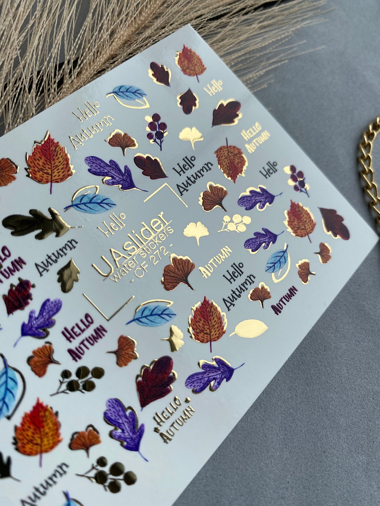 Nail Water Decal CF-272