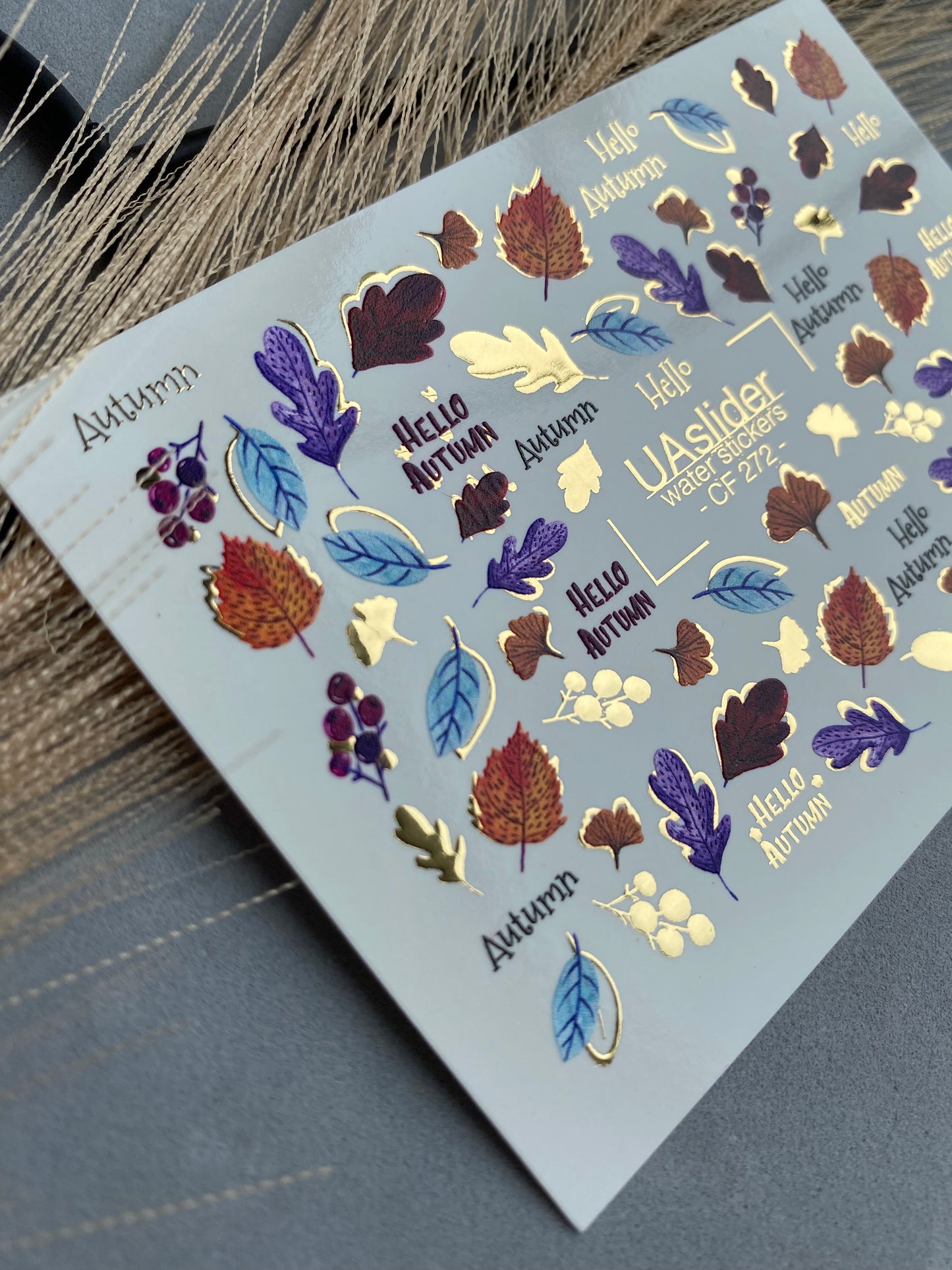 Nail Water Decal CF-272