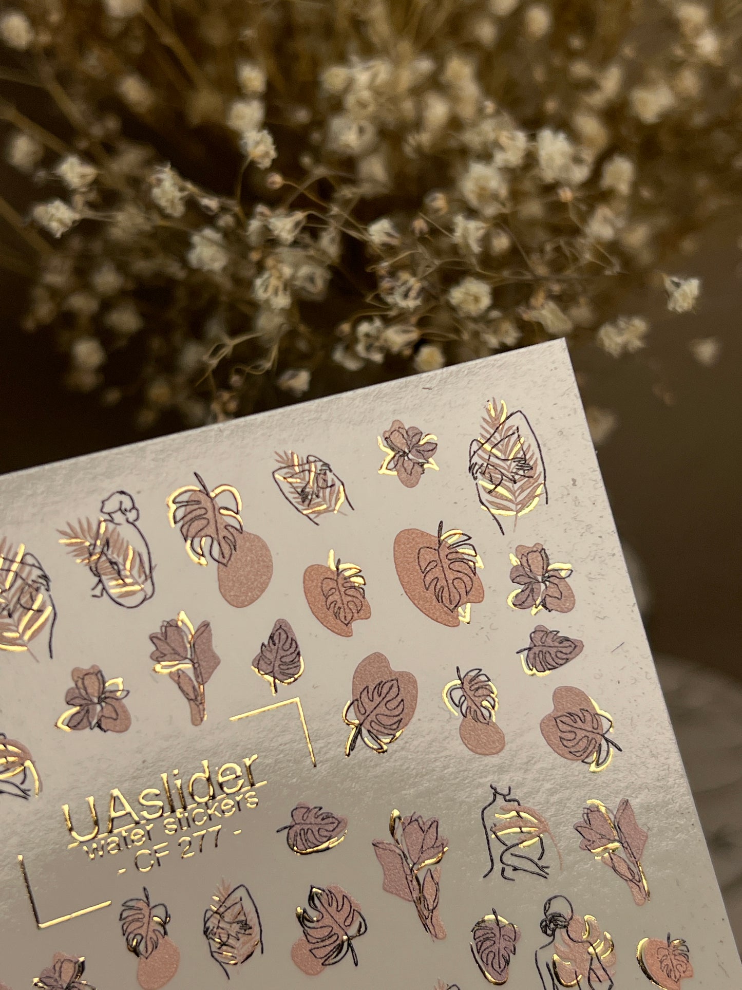 Nail Water Decal CF-277