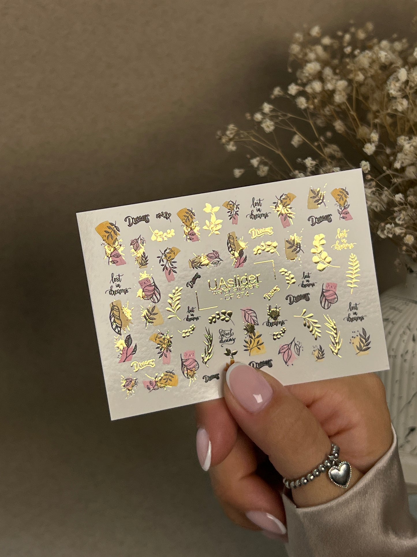 Nail Water Decal CF-274