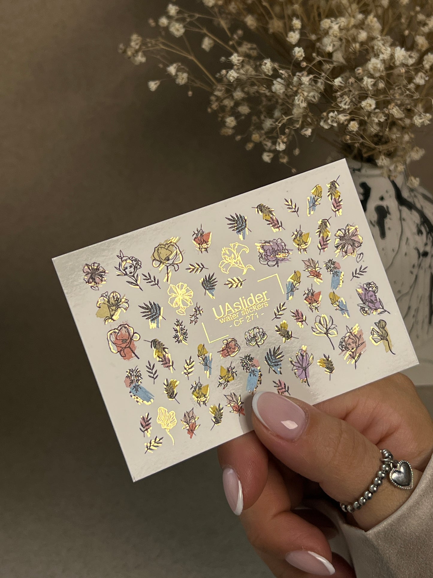 Nail Water Decal CF-271