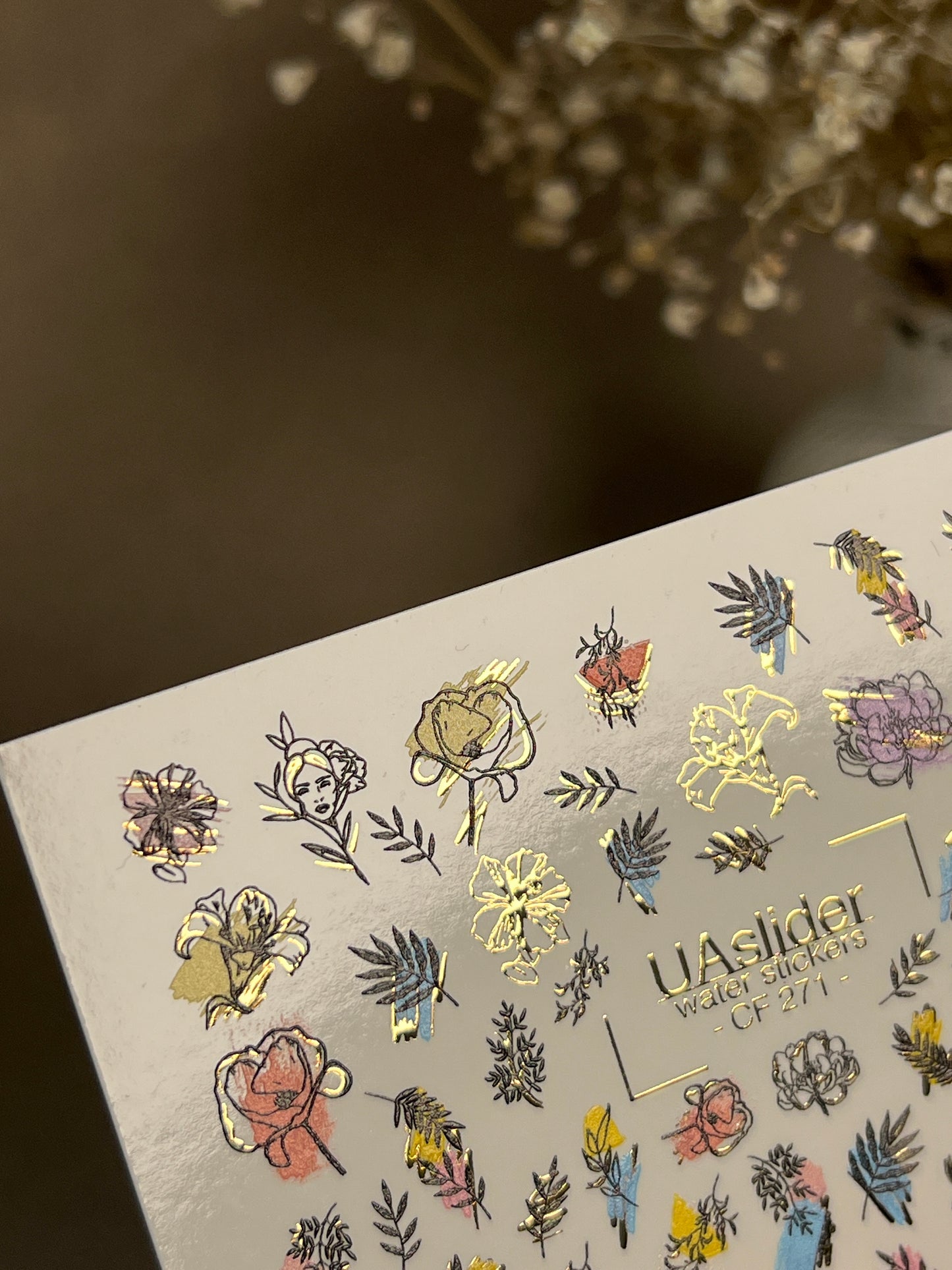 Nail Water Decal CF-271