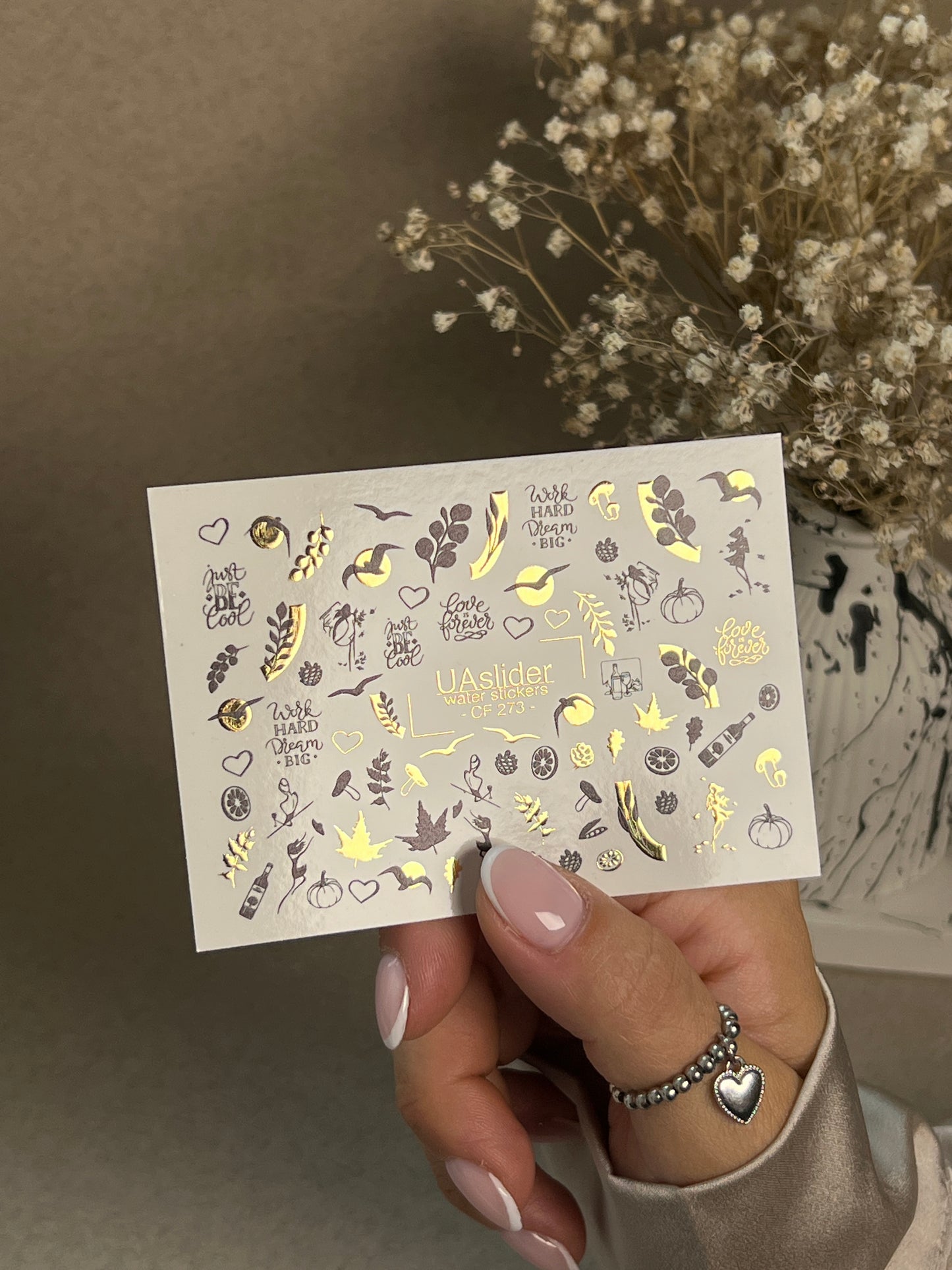 Nail Water Decal CF-273