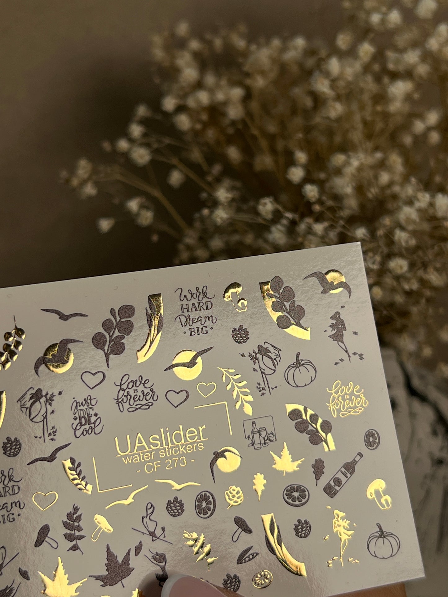 Nail Water Decal CF-273