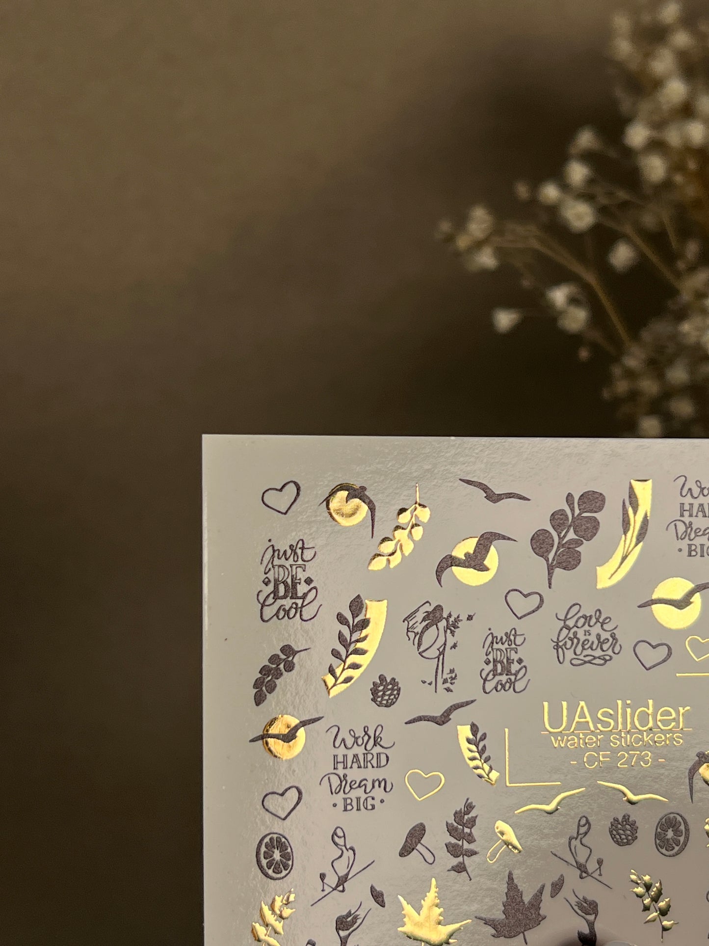 Nail Water Decal CF-273