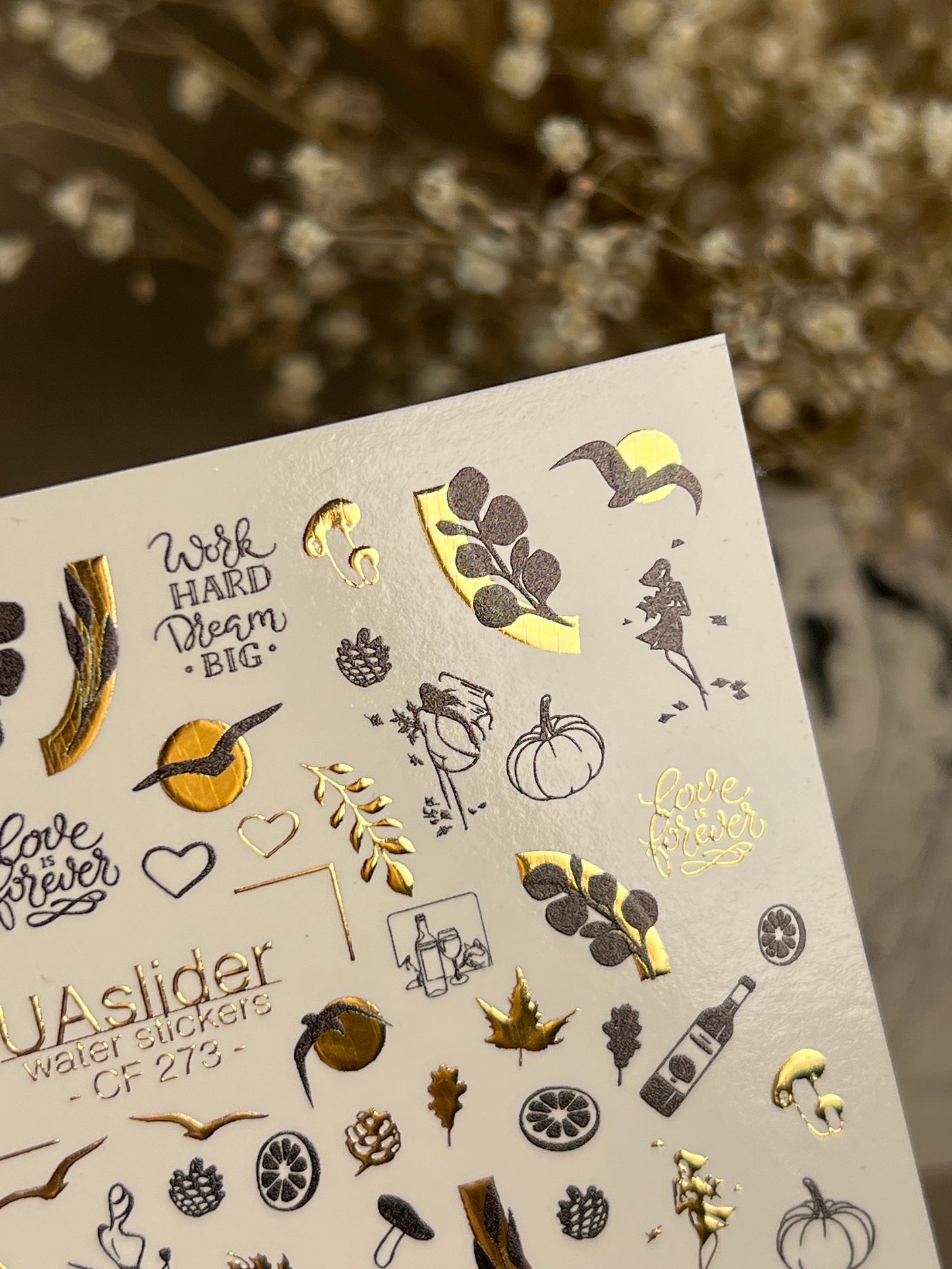 Nail Water Decal CF-273