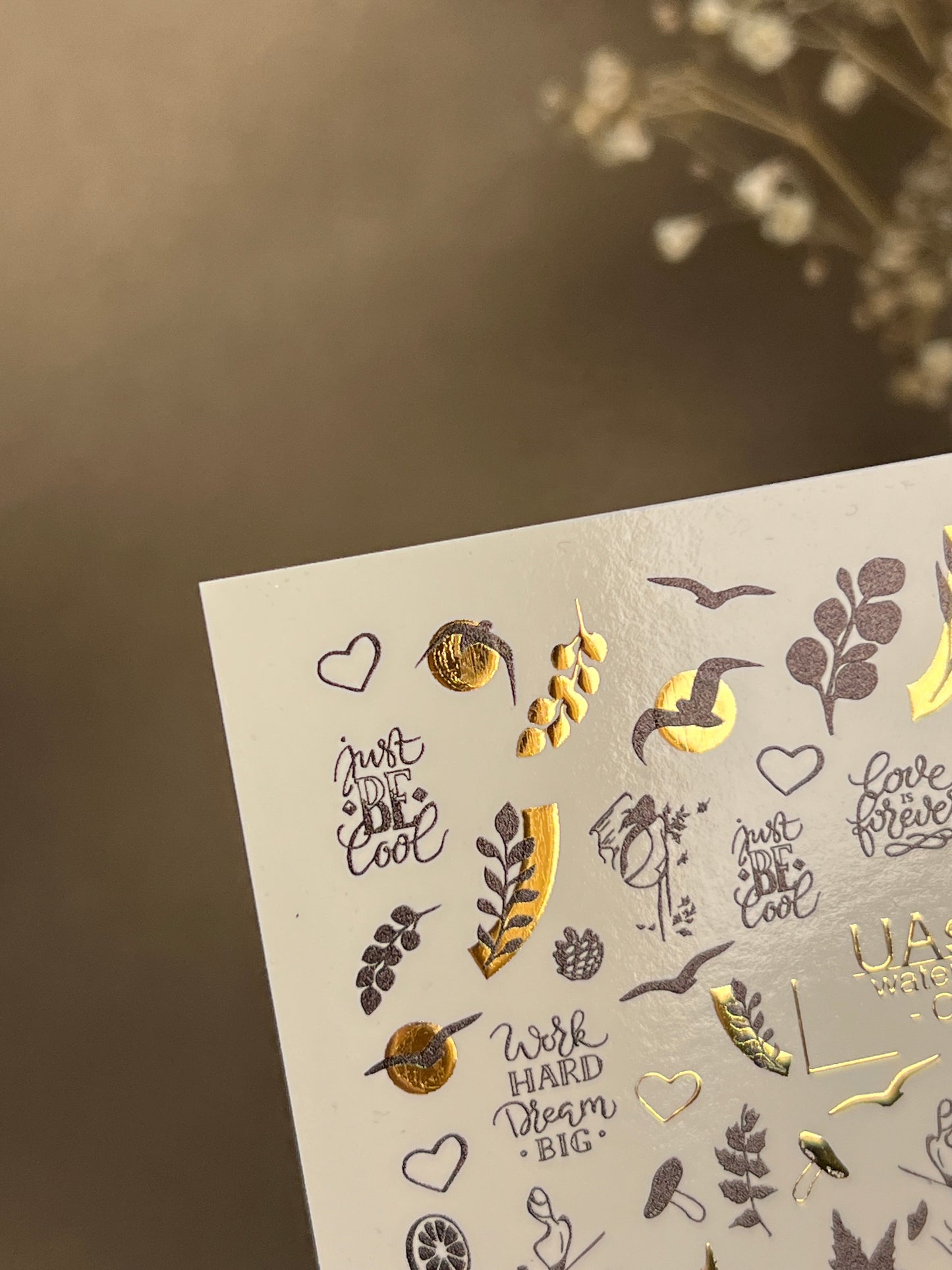 Nail Water Decal CF-273