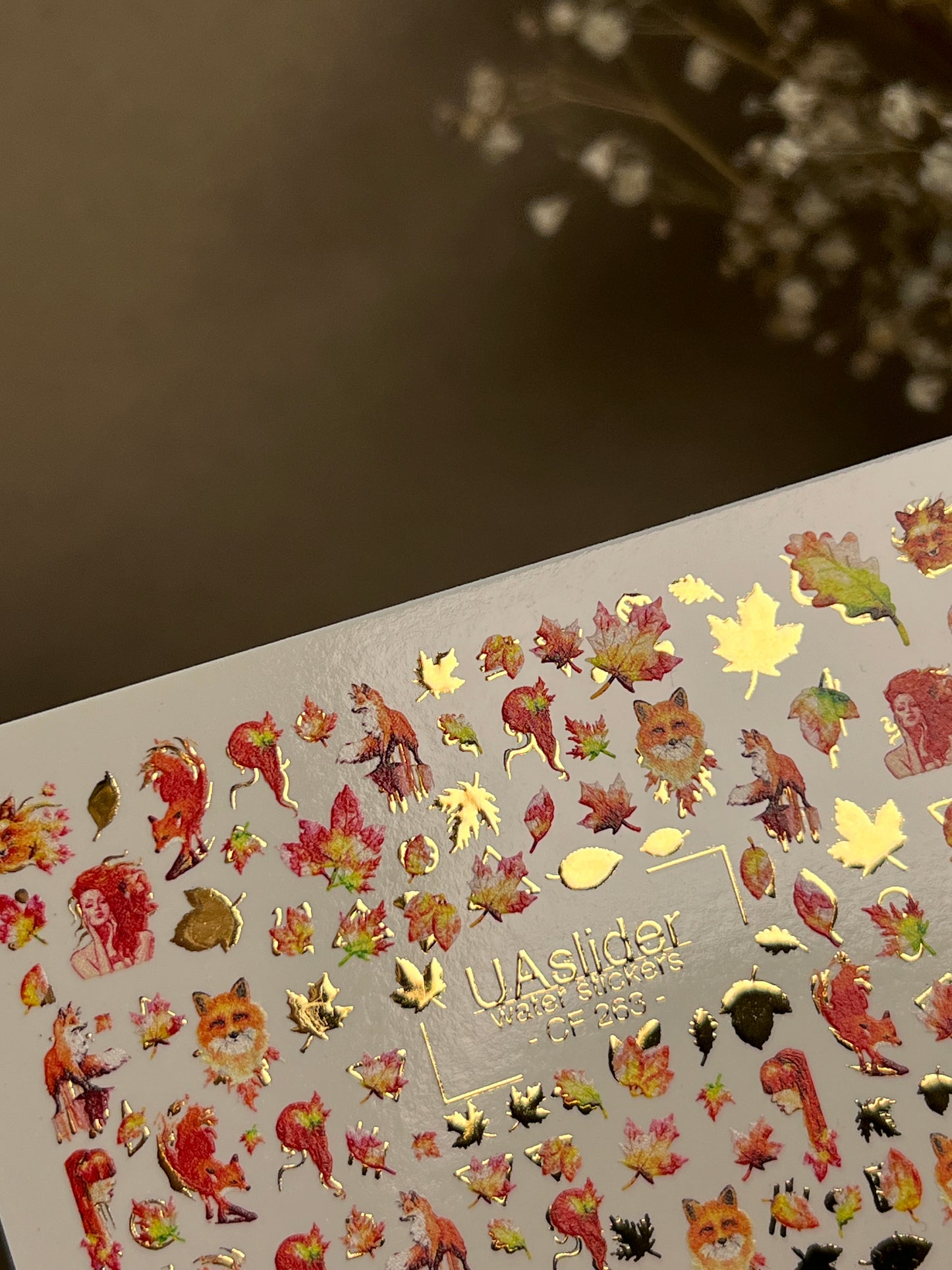 Nail Water Decal CF-263