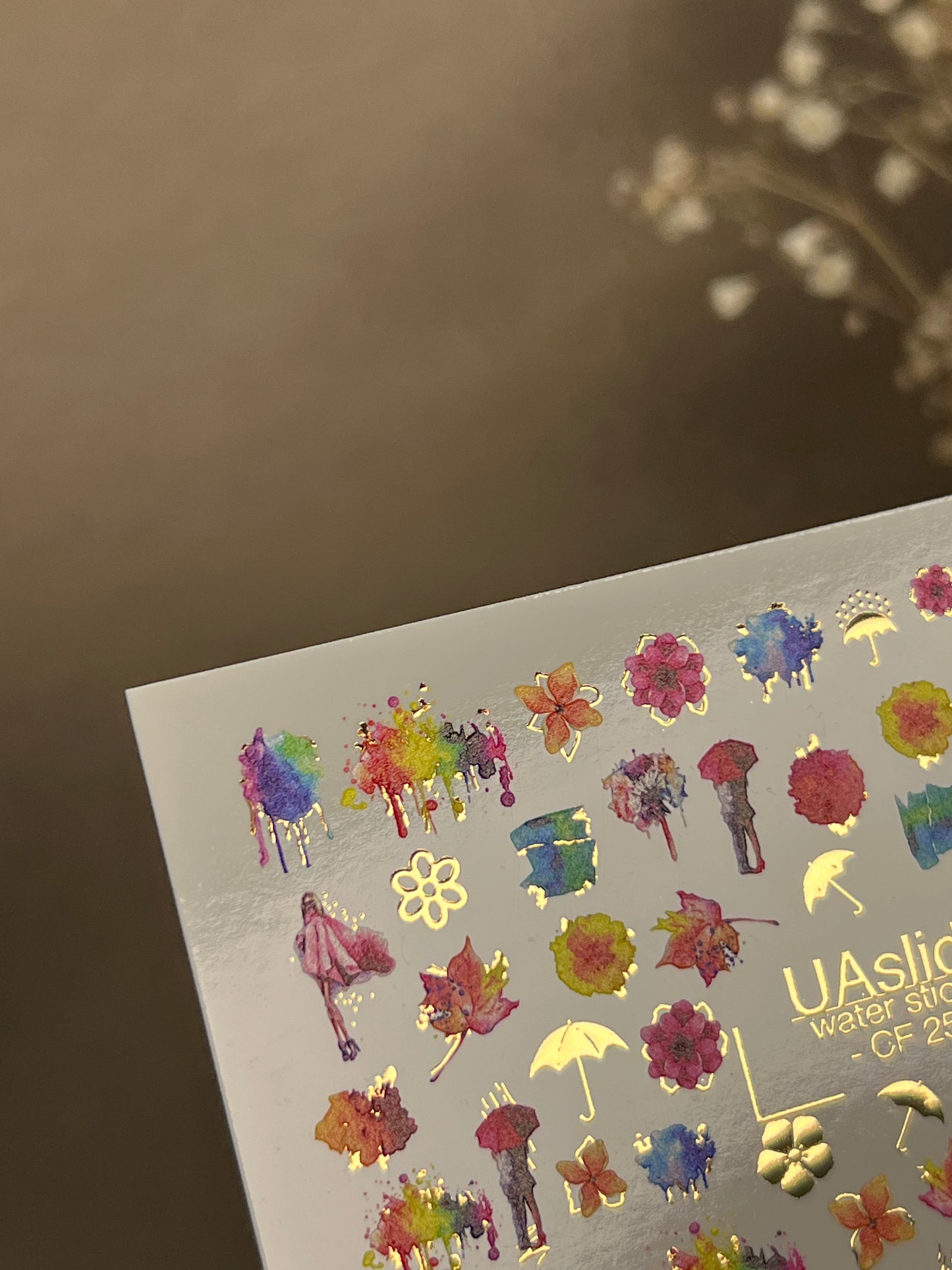 Nail Water Decal CF-252