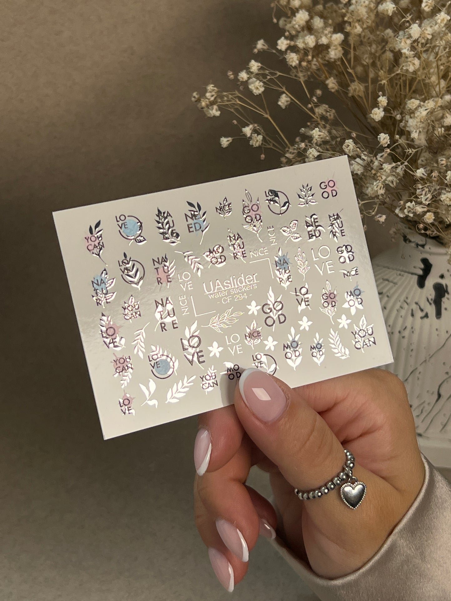 Nail Water Decal CF-294