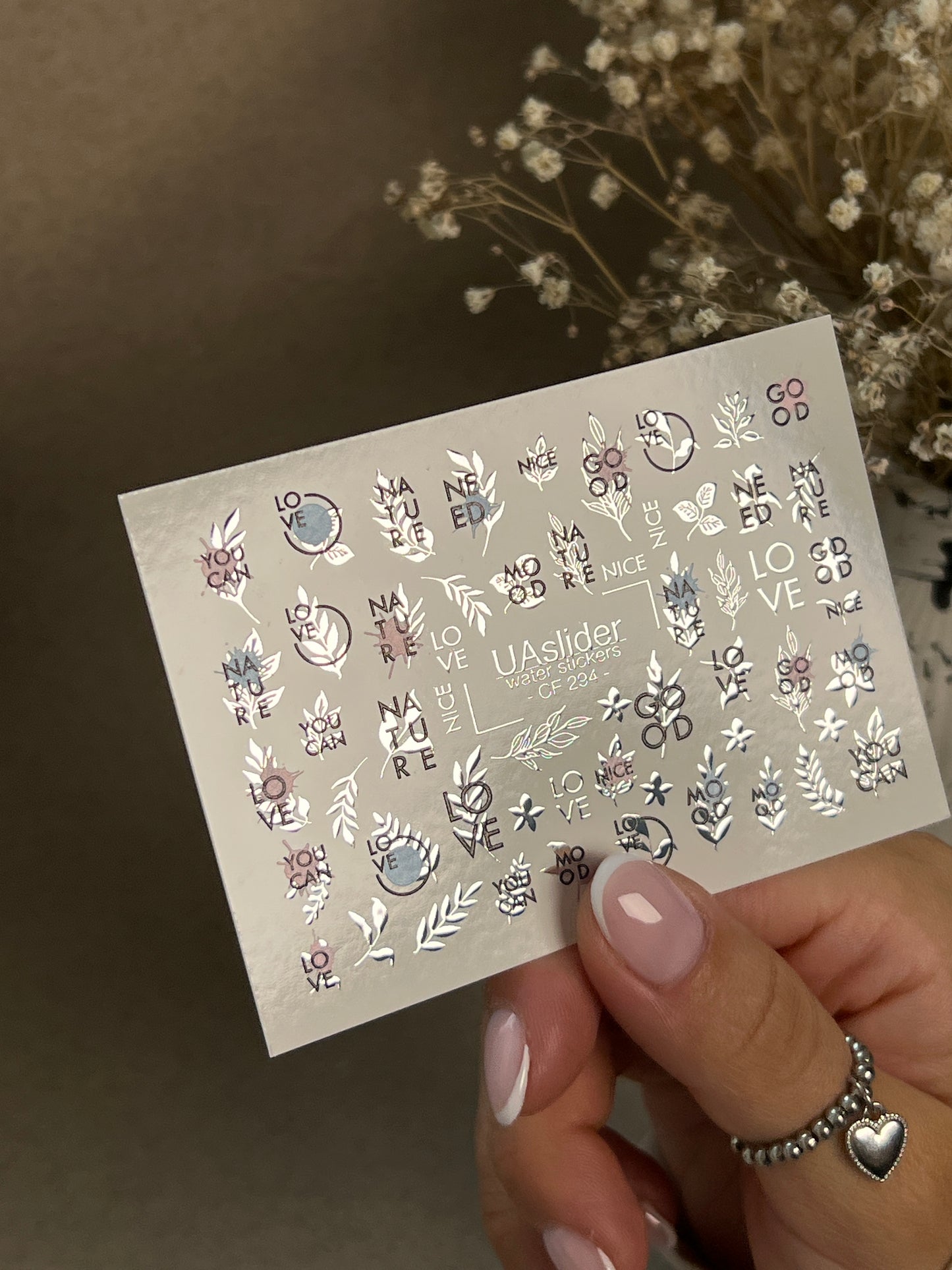 Nail Water Decal CF-294
