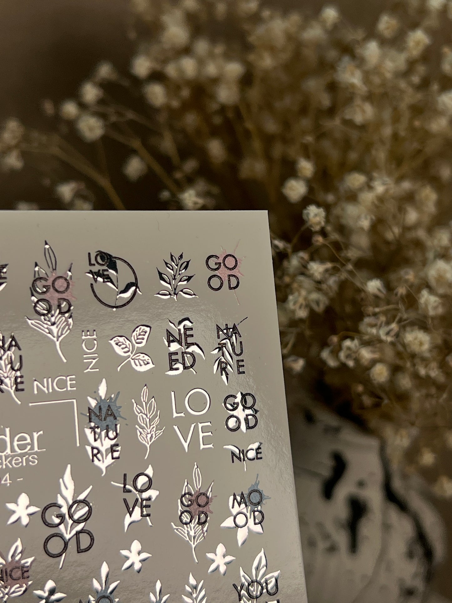 Nail Water Decal CF-294