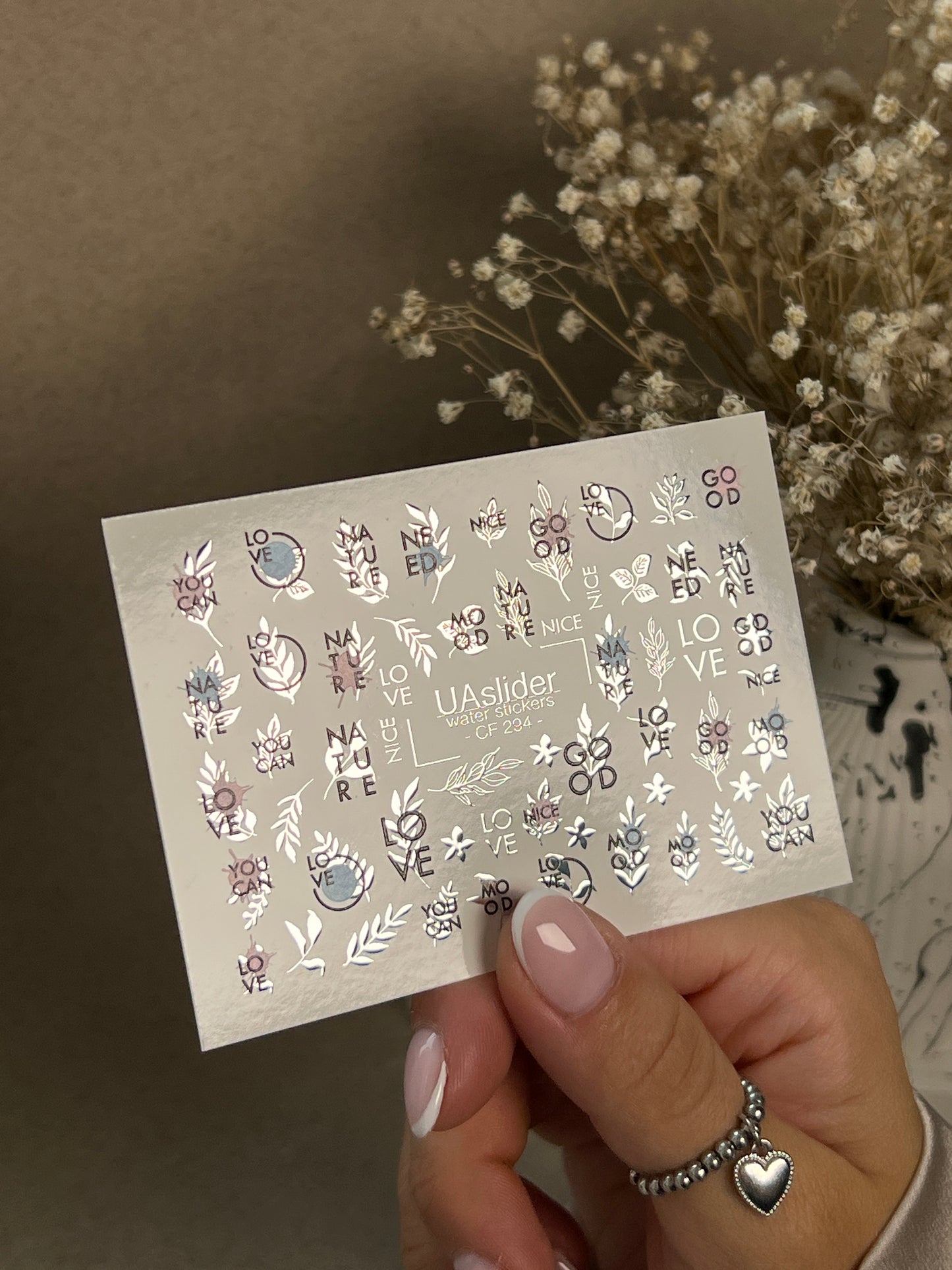 Nail Water Decal CF-294