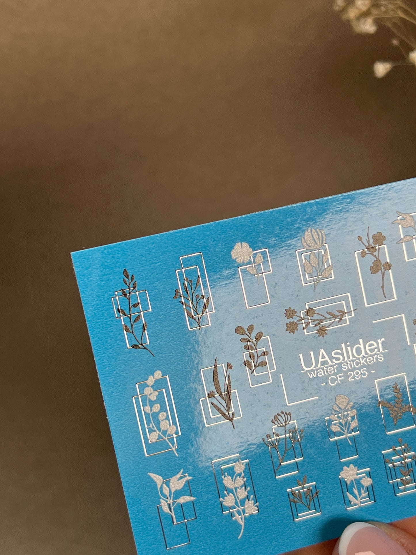 Nail Water Decal CF-295