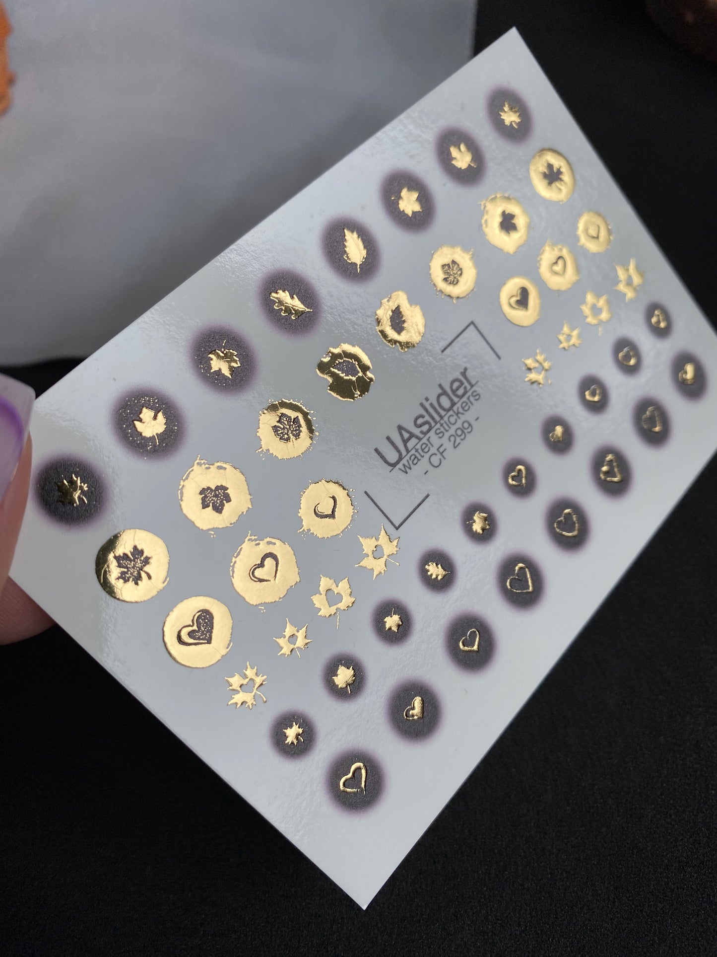 Nail Water Decal CF-299