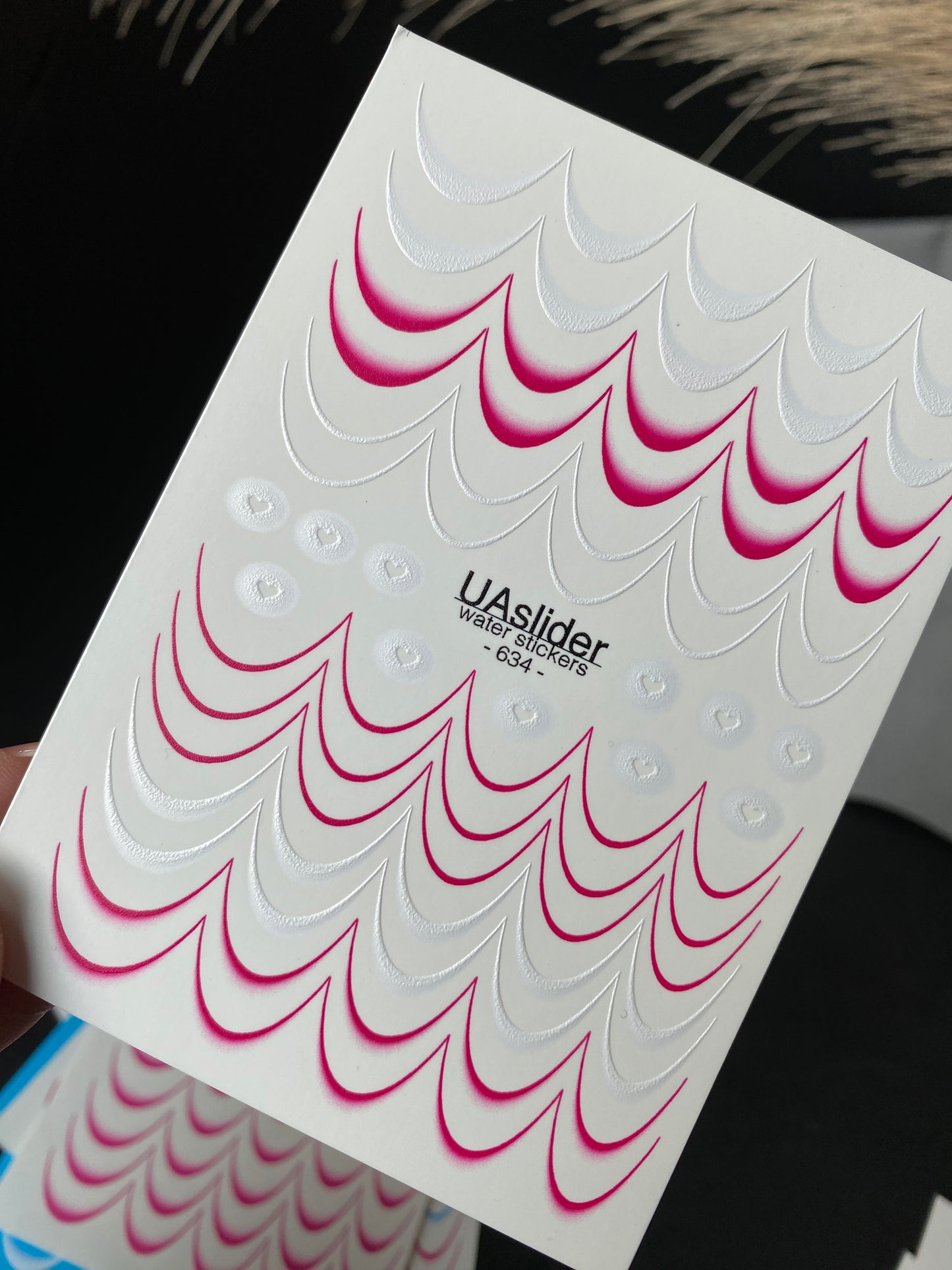 Nail Water Decal 634