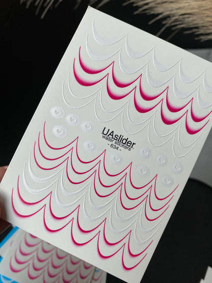 Nail Water Decal 634