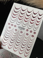Nail Water Decal 636