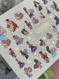 Nail Water Decal CF-137