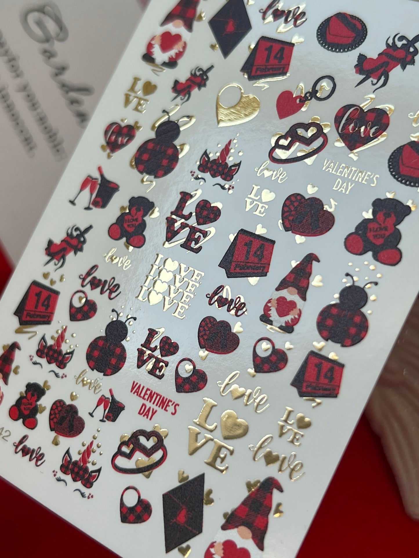 Nail Water Decal CF-142