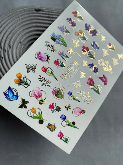 Nail Water Decal CF-161