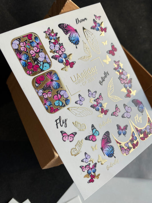 Nail Water Decal CF-203
