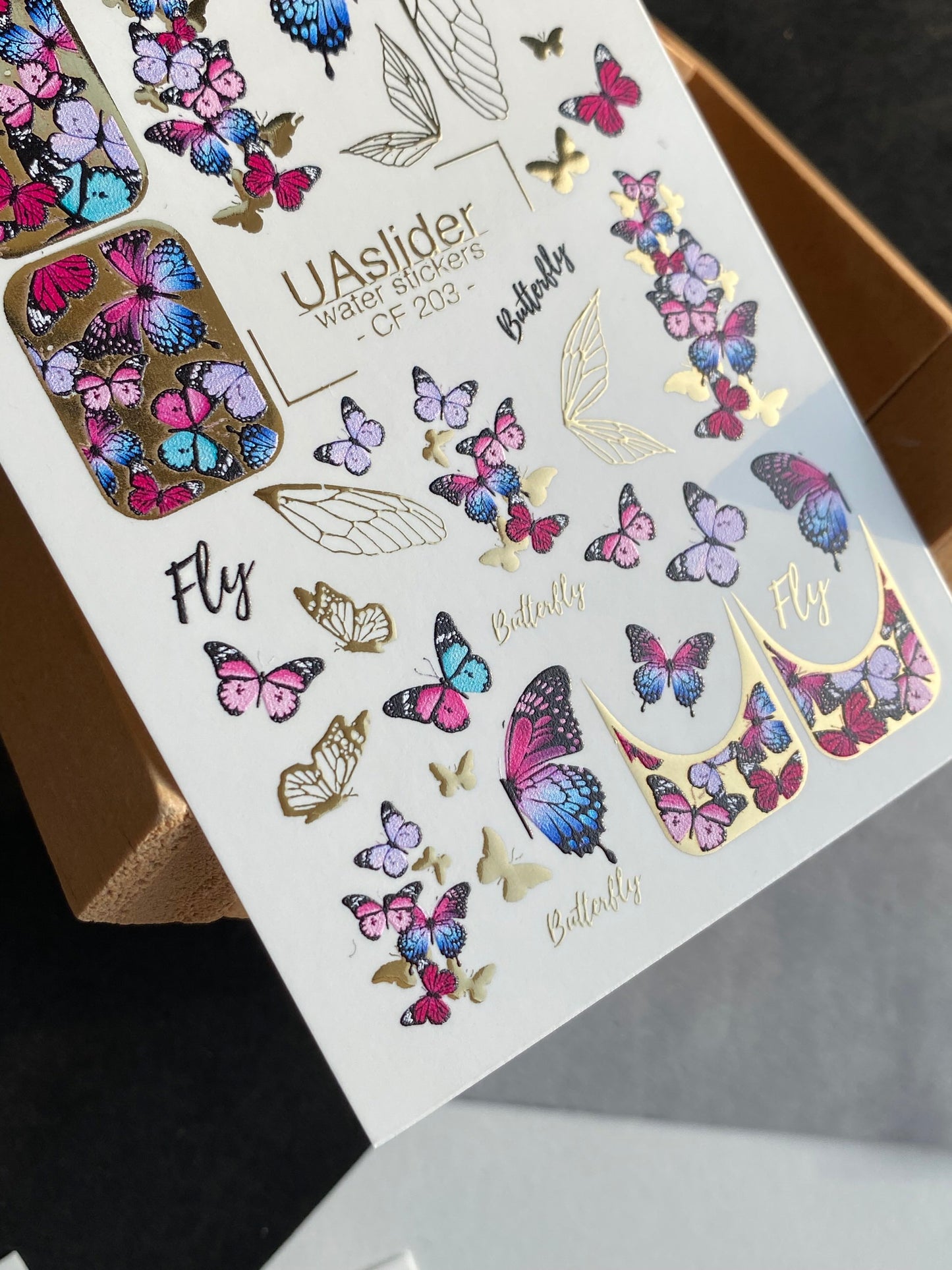 Nail Water Decal CF-203