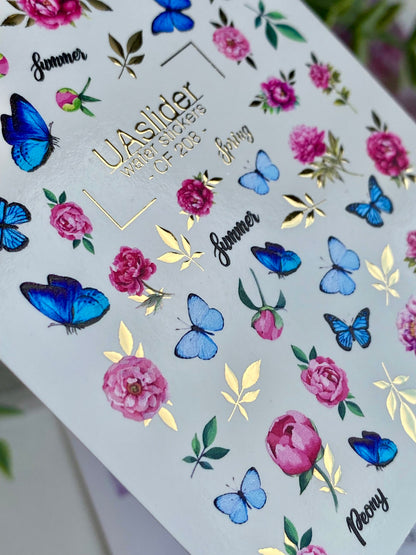 Nail Water Decal CF-208