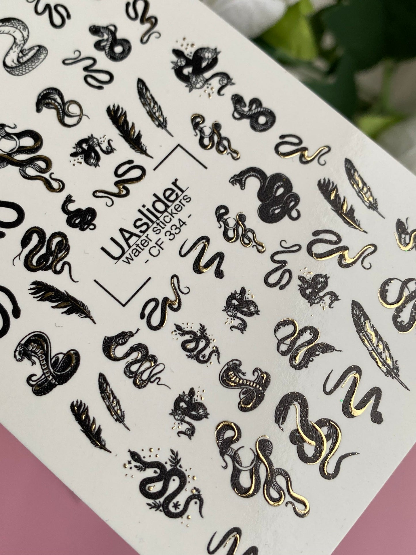 Nail Water Decal CF-334