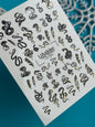 Nail Water Decal CF-334