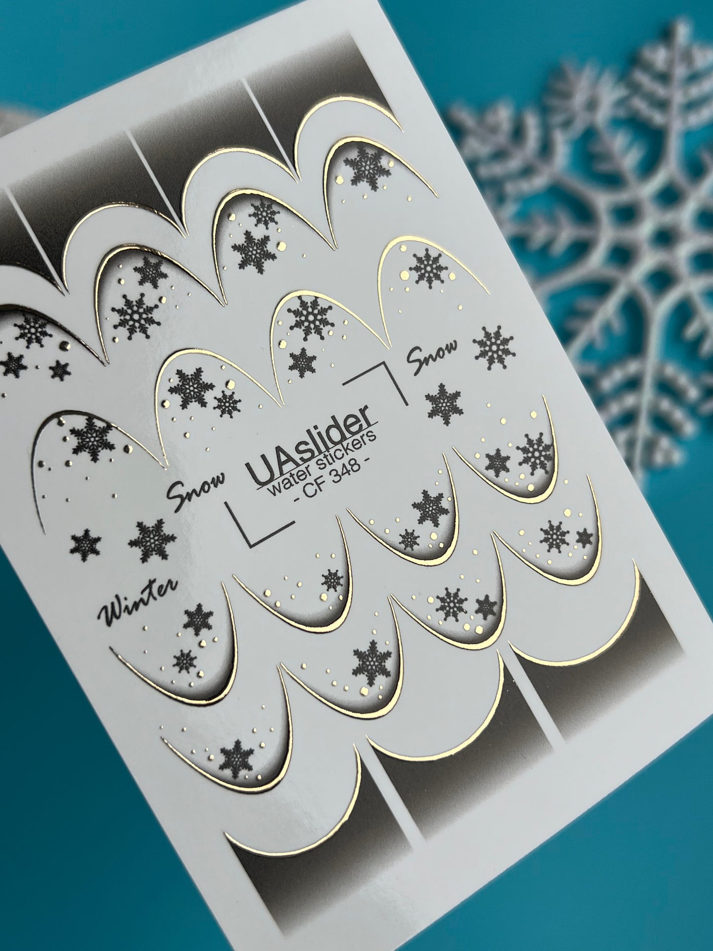 Nail Water Decal CF-348