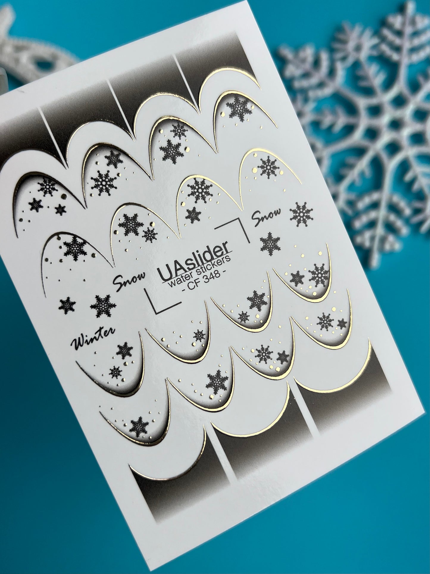 Nail Water Decal CF-348